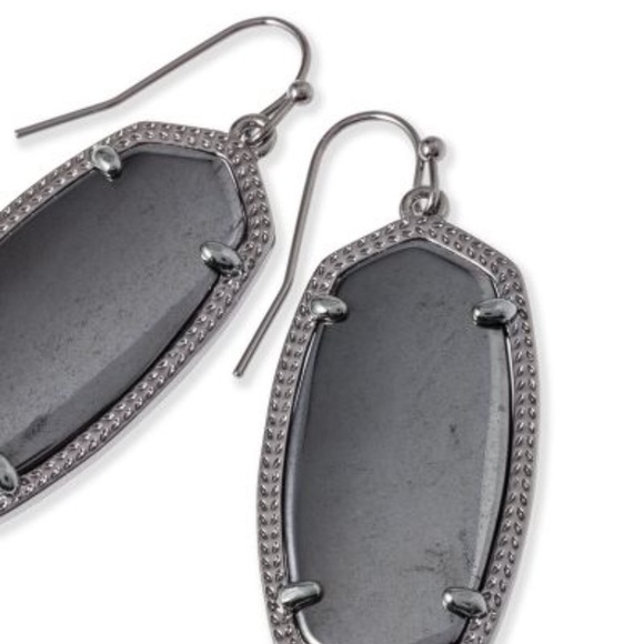 Kendra Scott Hematite And Gunmetal Elle 
